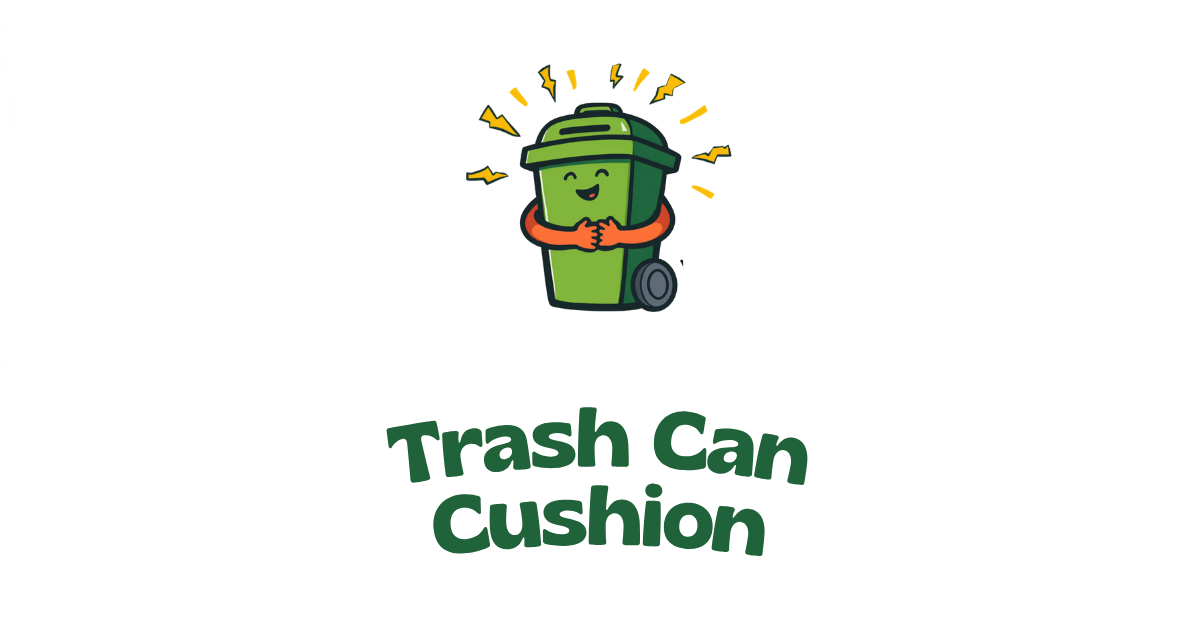 Trash Can Cushion